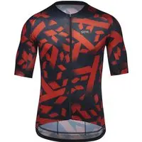 Gore Wear Maglia manica corta Spirit Signal Camo Rosso