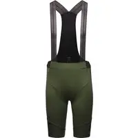 Gore Wear Pantaloncini con bretelle Ardent Oliva
