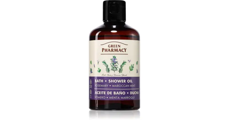 Green pharmacy Rosmarino & Menta Marocchina Olio Da Bagno Olio Doccia Trattante 250 Ml