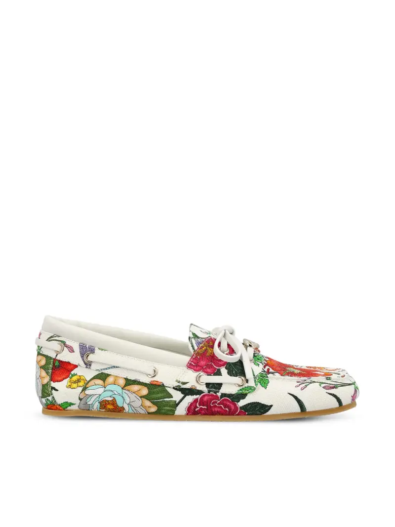 GUCCI Mocassini In Pelle MULTICOLOR