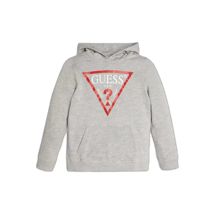 Felpa con cappuccio per bambini Guess Core Gris