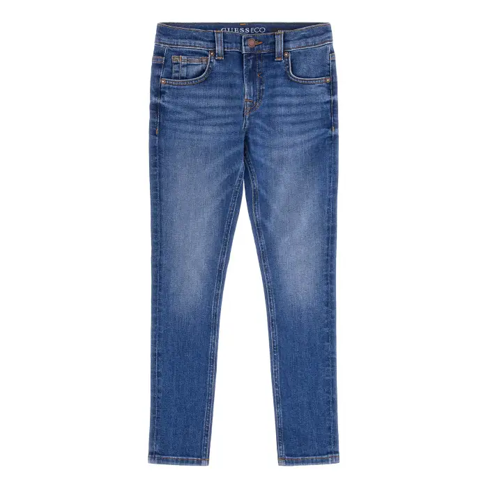 Jeans skinny per bambini Guess Core Bleu