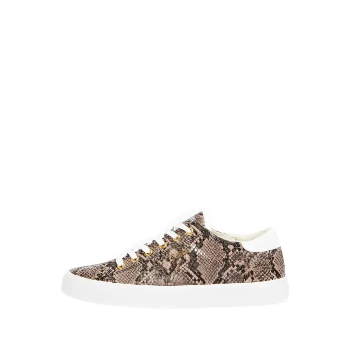 Sneakers da donna con stampa sintetica Guess Ester Marron
