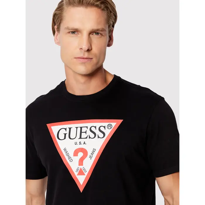 Guess T-shirt M2GI68 KBA60 Nero Regular Fit