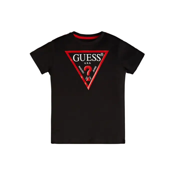 T-shirt per bambini Guess Core Noir