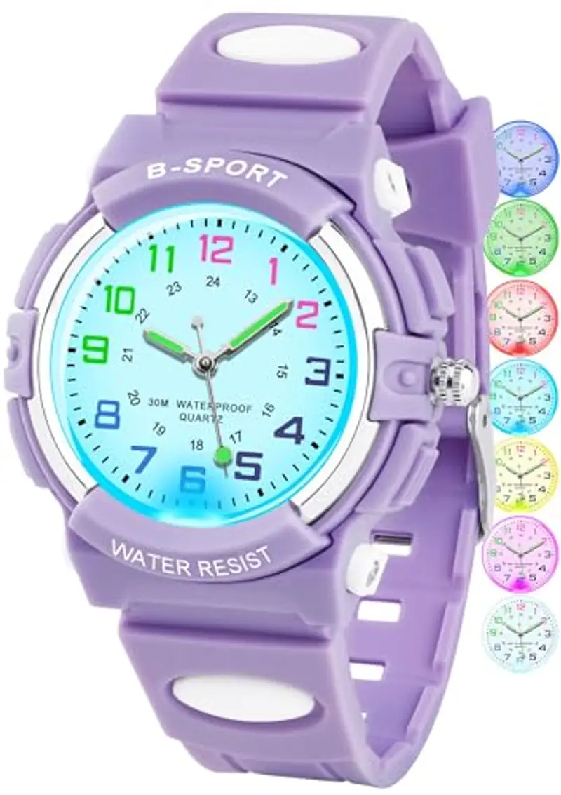 GUUMUXIN Orologi sportivi Bambino Viola 2106288