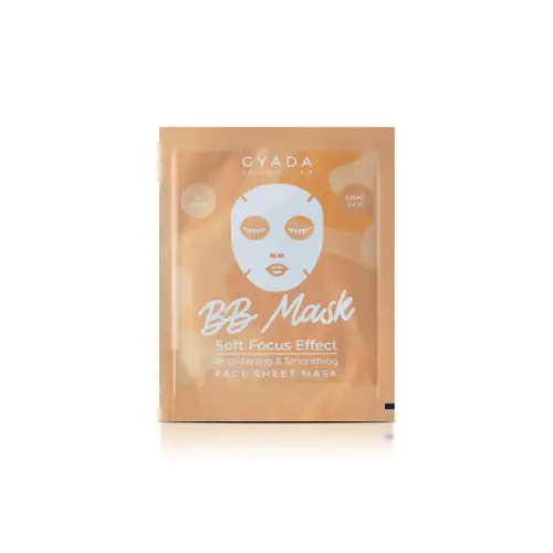 Gyada Cosmetics Maschere Viso in Tessuto Bb Mask - Light 15ml - Maschera Illuminante viso