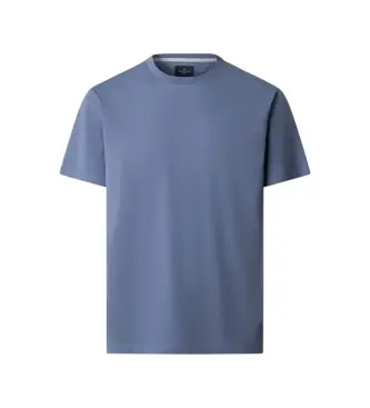 per uomo HM5000056 T-shirt Pima blu (XXL), Casual, Cotone, Manica corta