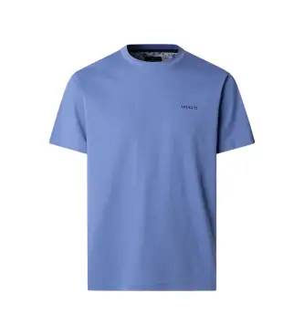 per uomo HM5000092 Maglietta Blue Island (XXL), Casual, Cotone, Manica corta Blu