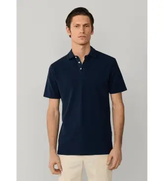 per uomo HM5600124 Polo in piqué blu navy (XXL), Casual, Cotone, Manica corta