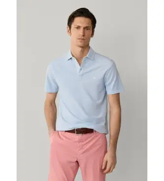 per uomo HM5600124 Polo in piqué blu (XXL), Casual, Cotone, Manica corta