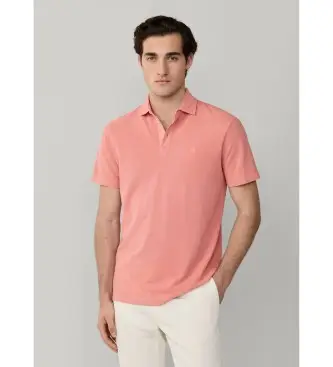 per uomo HM5600124 Polo in piqué rosa (XXL), Casual, Cotone, Manica corta