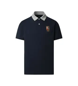 per uomo HM5600138 Polo Heritage Ltd Marine (XXL), Casual, Cotone, Manica corta, Navy Blu