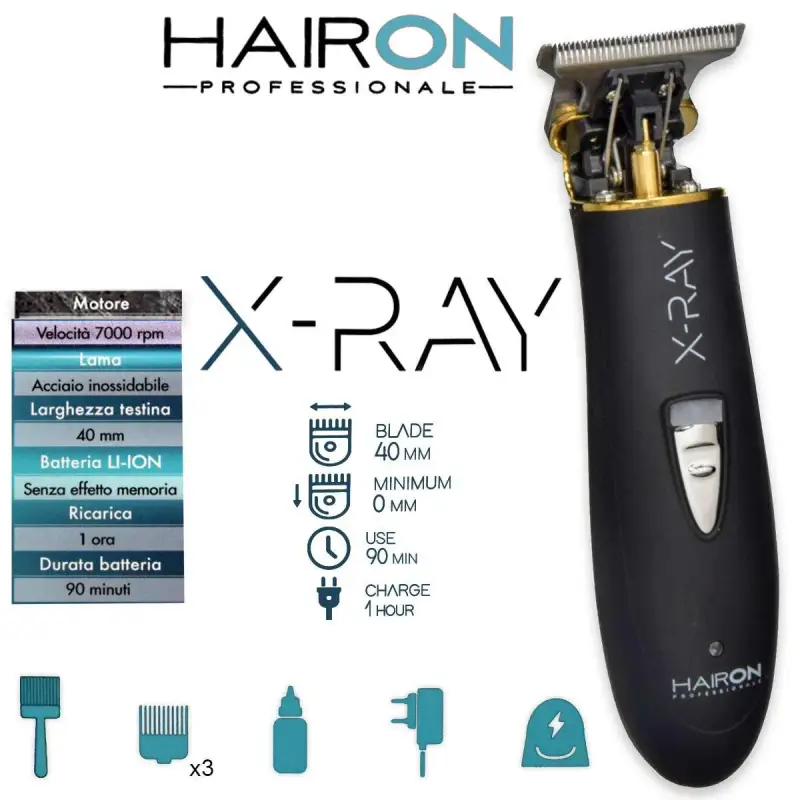 Hair On Rifinitore professionale per capelli x-ray