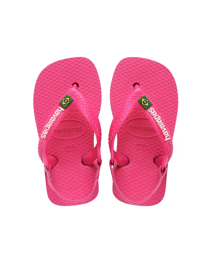 Baby Brasil Logo II fucsia con elastico sul retro 21-26