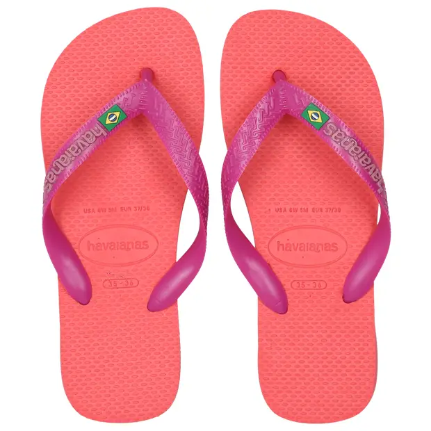 Brasil Logo Donna - Infradito e sandali Rosa Pink