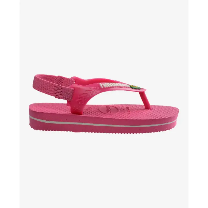 Infradito per bambini Havaianas Brasil Logo II Rose