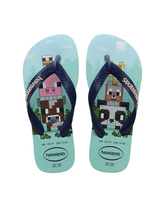 Kids Minecraft verde acqua