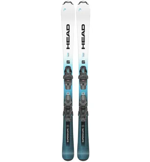 Head Supershape Team Easy JRS + JRS 4 GW CA - sci alpino - bambino Black