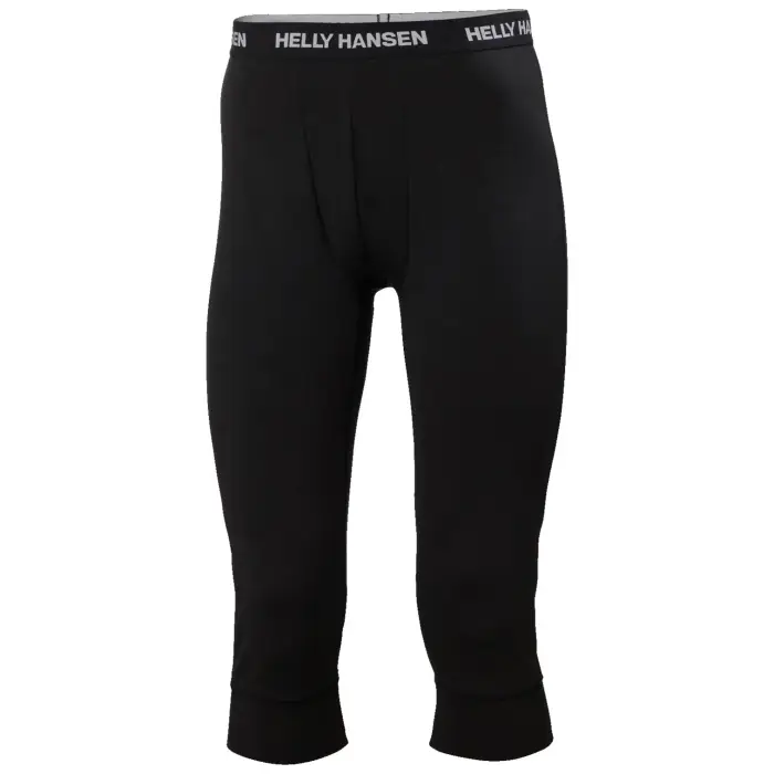 Leggings a 3/4 Helly Hansen lifa merino midweight Noir