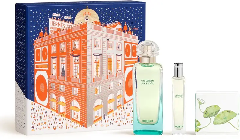 Hermes HERMÈS Un Jardin Sur Le Nil Eau de Toilette Set confezione regalo unisex