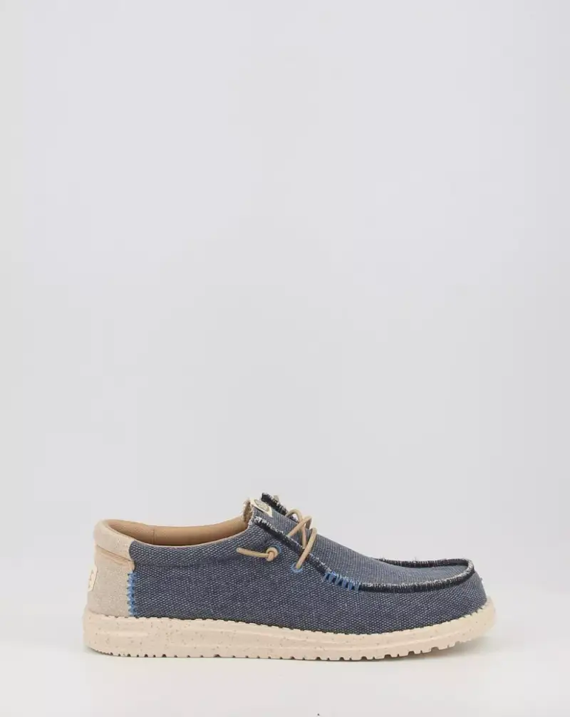 Hey dude Scarpe da barca WALLY COASTIME Blu Misurare - 40, Colore - Blu