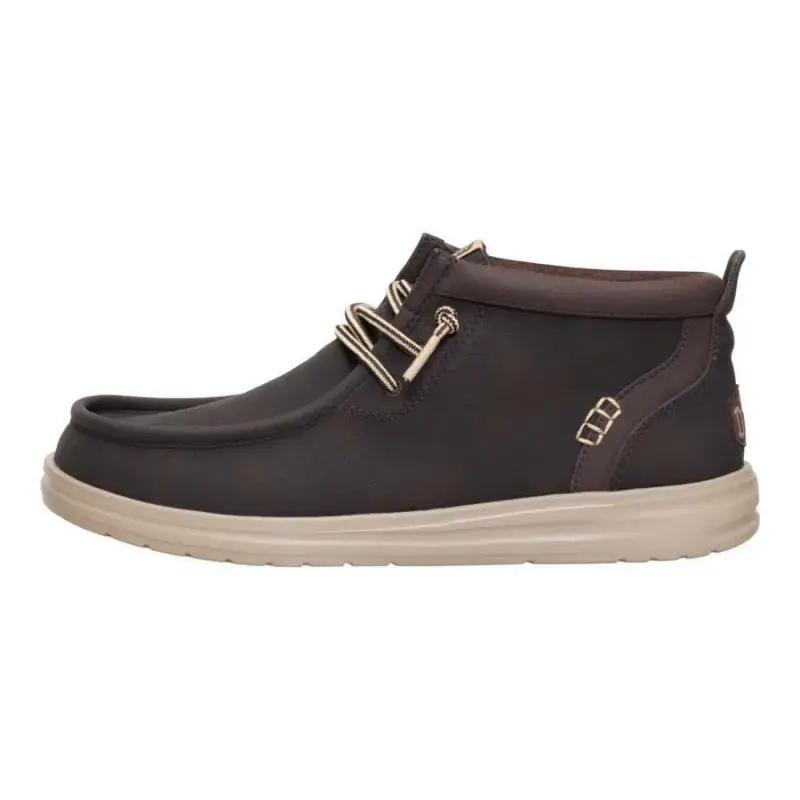 Hey Dude Scarpe da barca Wally Mid GripR Classic Marron
