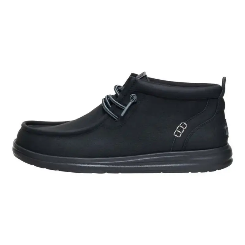 Hey Dude Scarpe da barca Wally Mid GripR Classic Noir