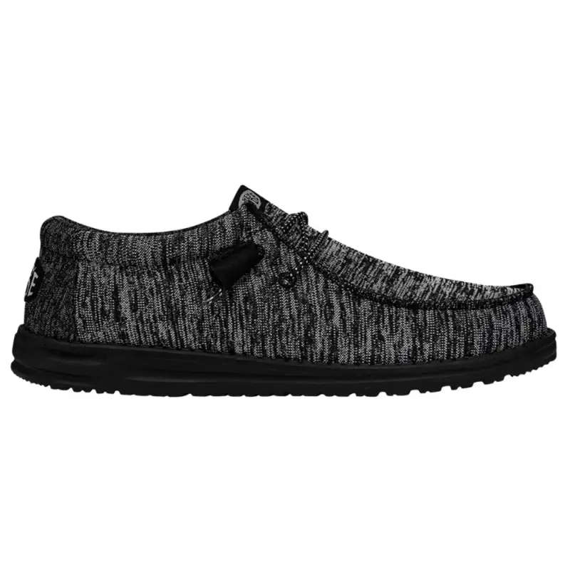 Hey Dude Scarpe da barca per bambini Fitness Pro Noir