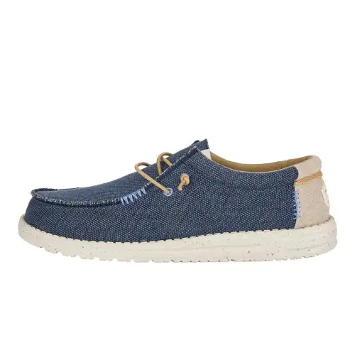 Hey Dude Scarpe Wally Coastline Jute Bleu