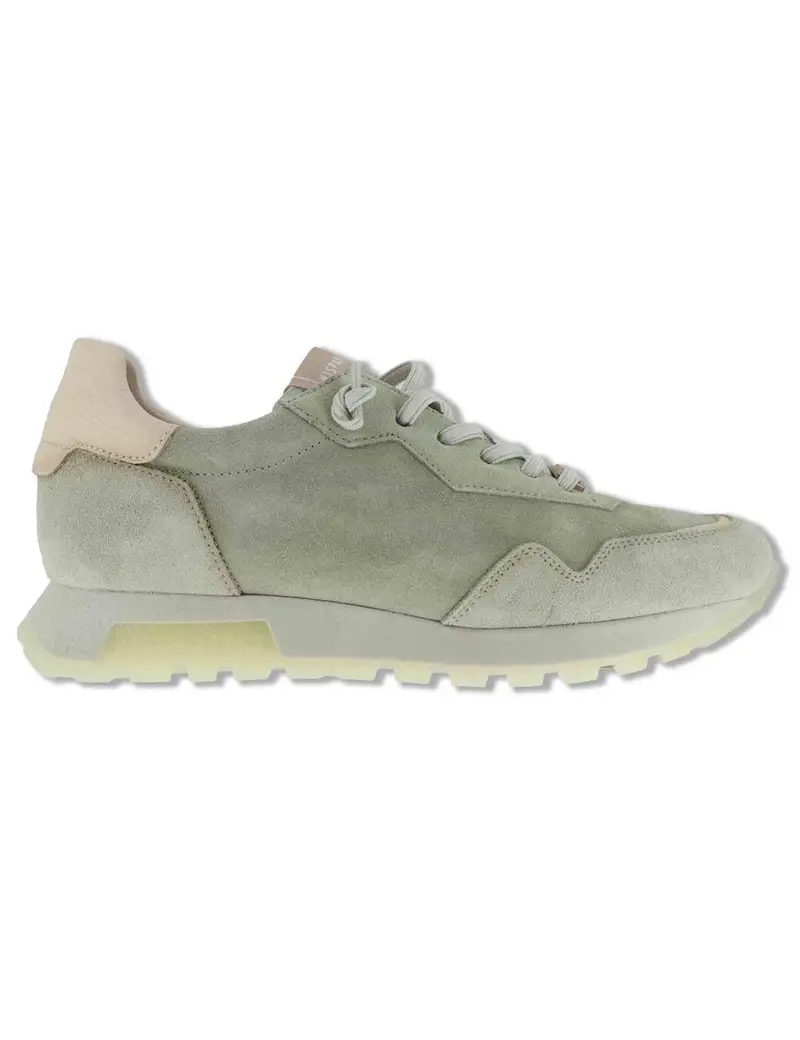 Hispanitas Sneakers in camoscio salvia Donna HV264847 ALGA