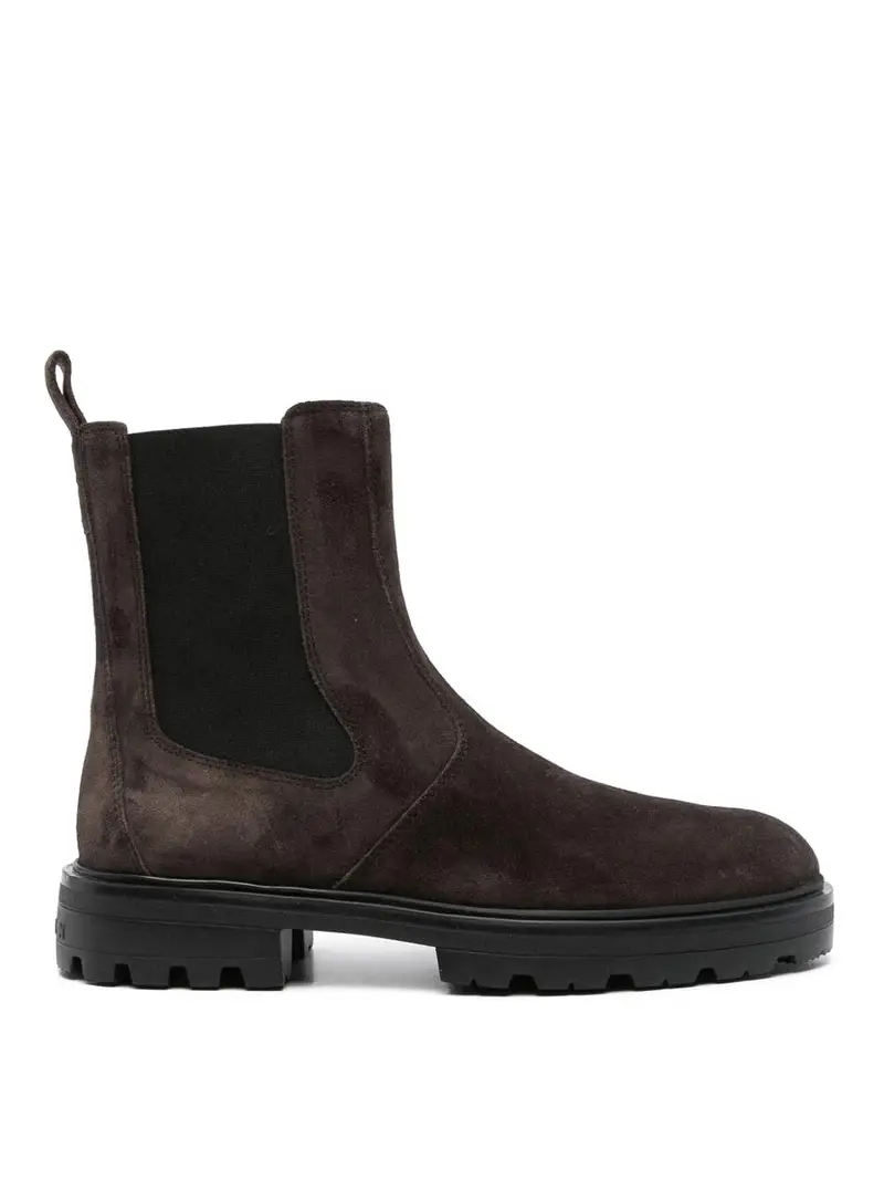 Hogan Stivaletti Chelsea Marrone 4001225