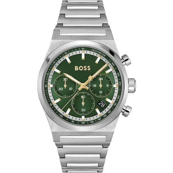 Orologio Cronografo Uomo Candor Chrono Verde 41Mm - Hugo Boss