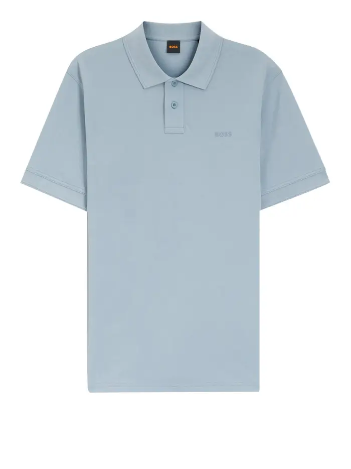 polo hugo boss prime da uomo - celeste