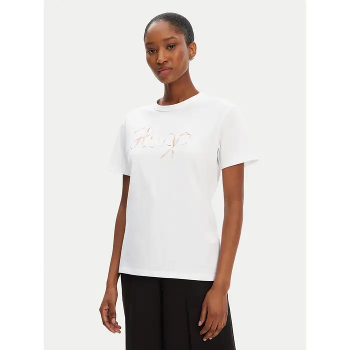 T-shirt Damacia_5 50544868 Bianco Regular Fit