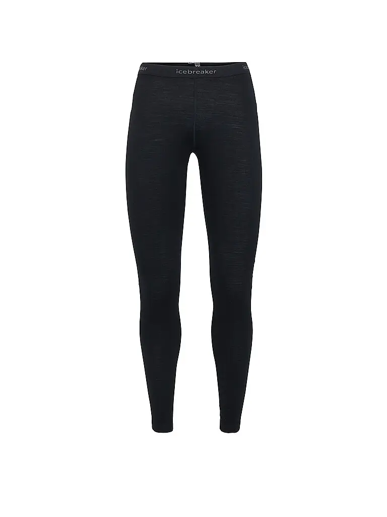 Icebreaker Leggings da donna Merino 200 Oasis nero