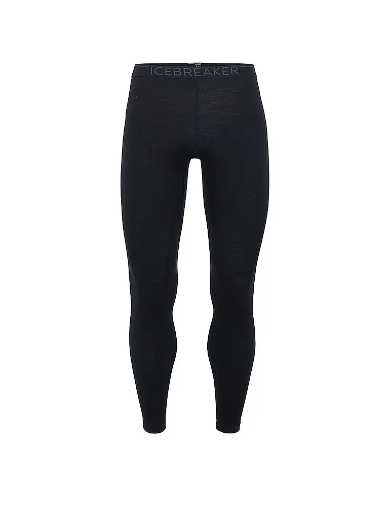 Icebreaker Leggings da uomo Merino 200 Oasis nero