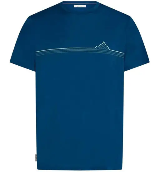 Icebreaker Mer 150 Tech Lite SS Ran - T-shirt - uomo Blue