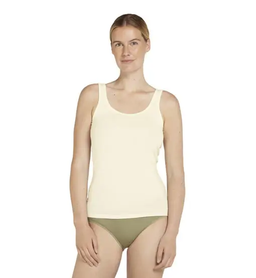 Icebreaker Merino Siren - top - donna Yellow