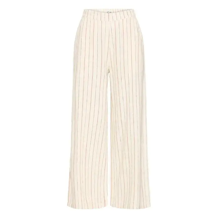 Pantaloni abito da donna Ichi Linno Marron