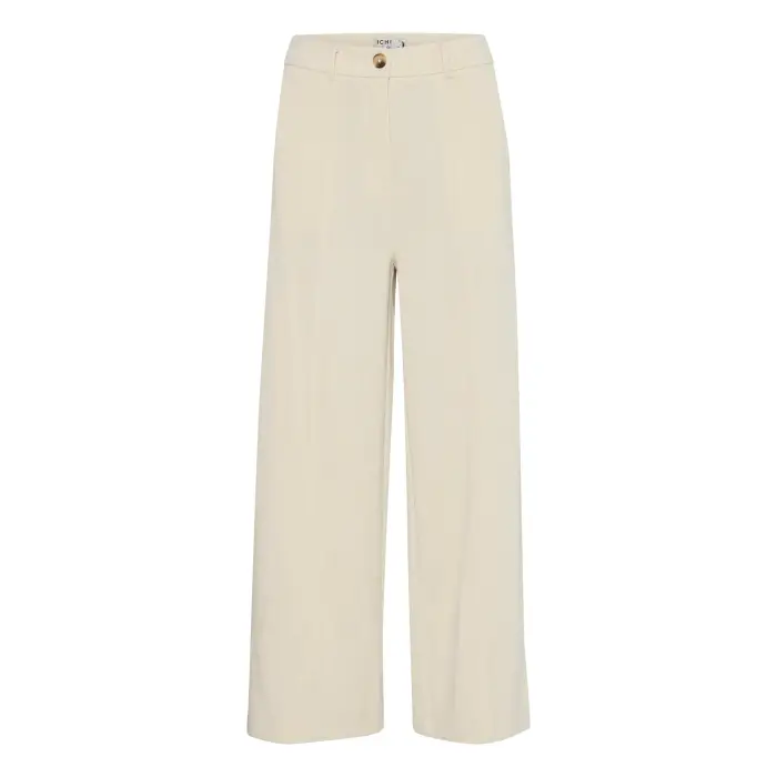 Pantaloni da donna a gamba larga in velluto a coste Ichi Kate Corduroy