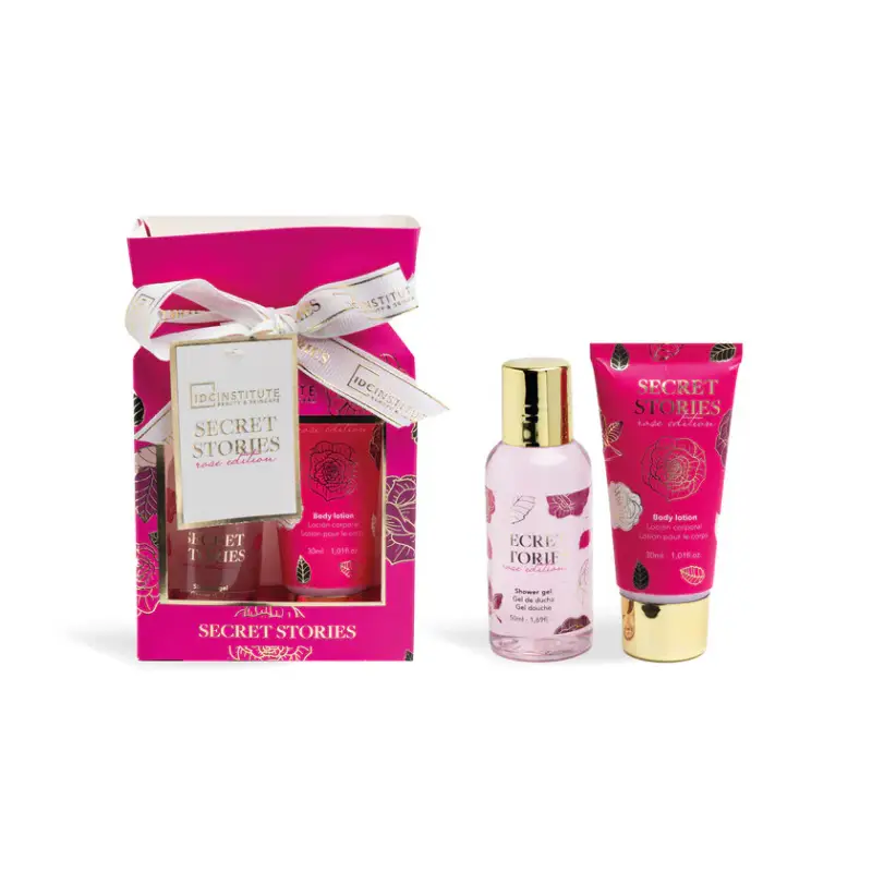 Idc institute scented Cofanetto Bagno Rose Edition - Set Mini Corpo Profumato Rose & Peonia 1 unità
