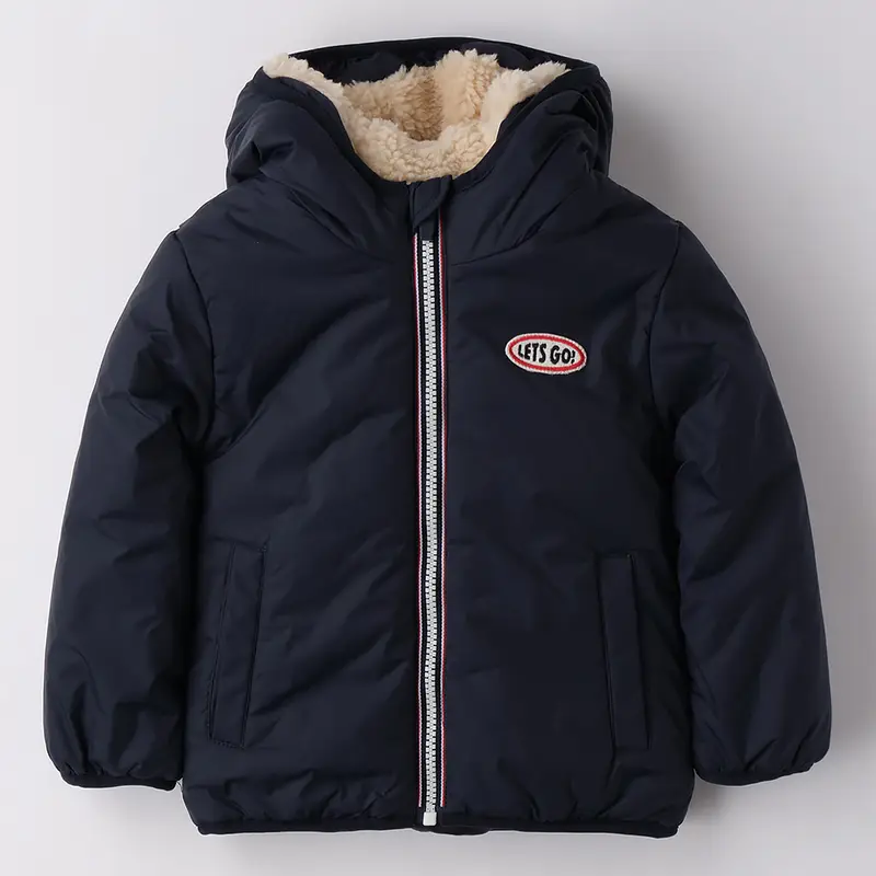 Ido Giubbotto imbottito con cappuccio 4f205 neonato navy