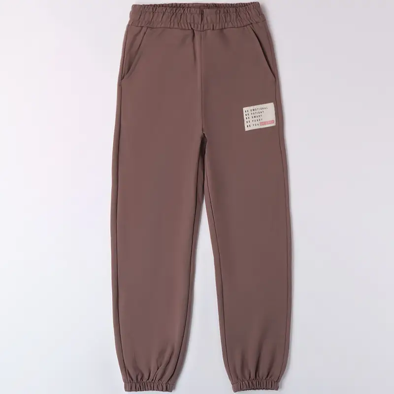 Ido Pantalone sportivo 4b713 ragazza cacao