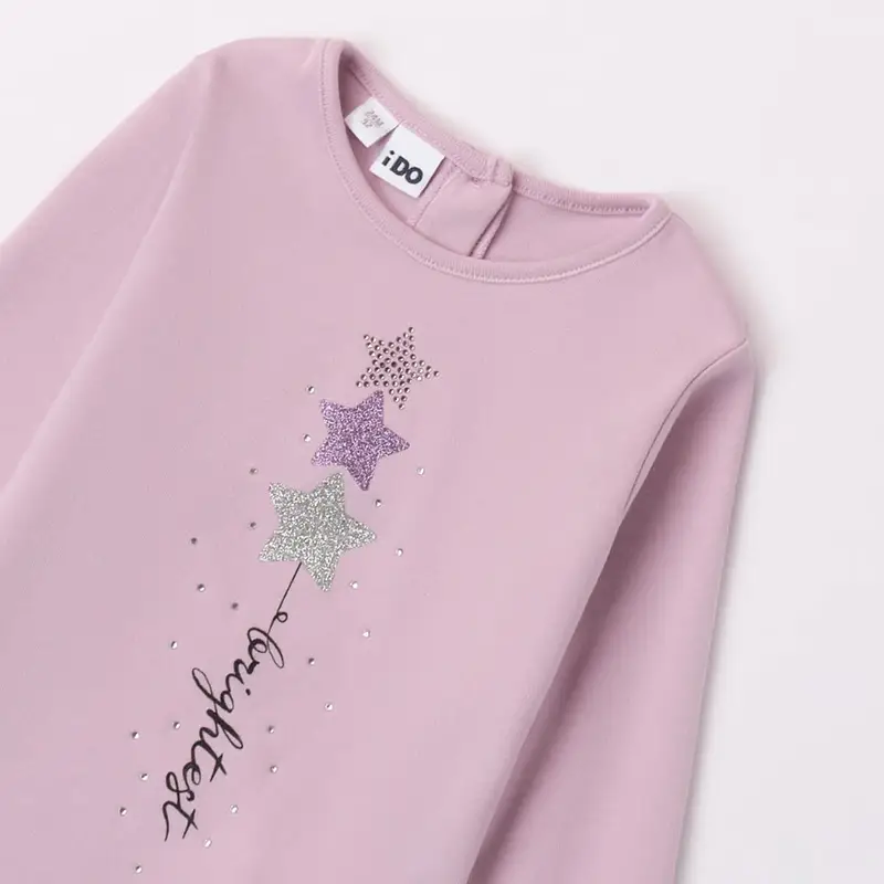 Ido T-shirt Bambina Lilla 4672481