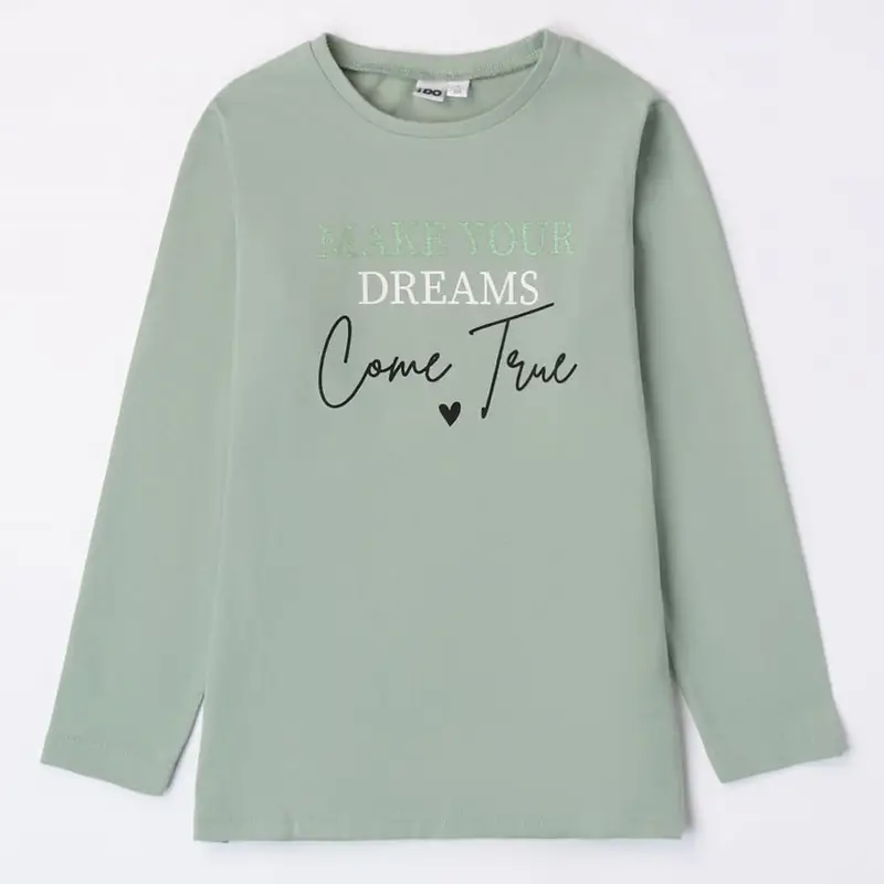 Ido T-shirt Ragazza Verde 4672392