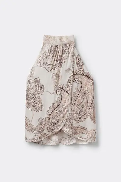 Top Scollo all Americana in Raso di Viscosa Get Notice Donna