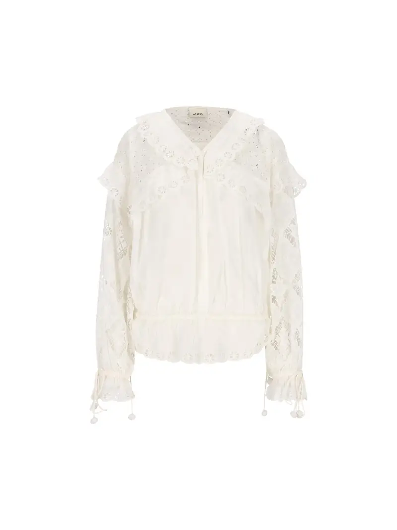 ISABEL MARANT Camicia In Cotone BIANCO