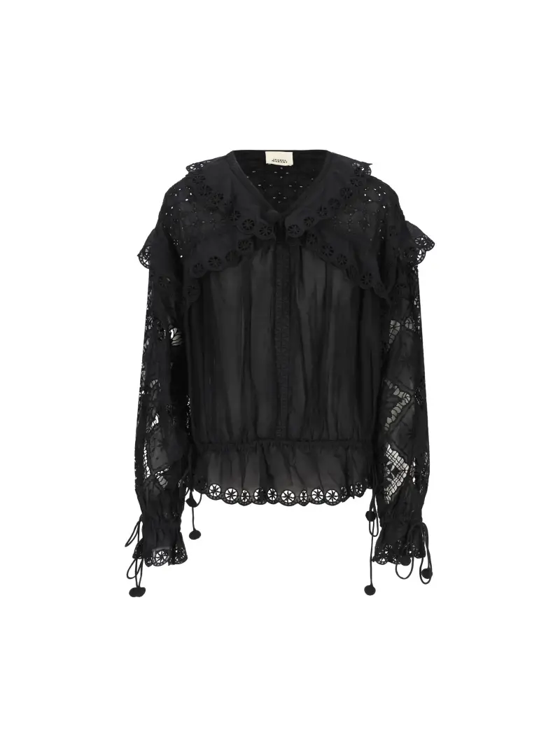 ISABEL MARANT Camicia In Cotone NERO