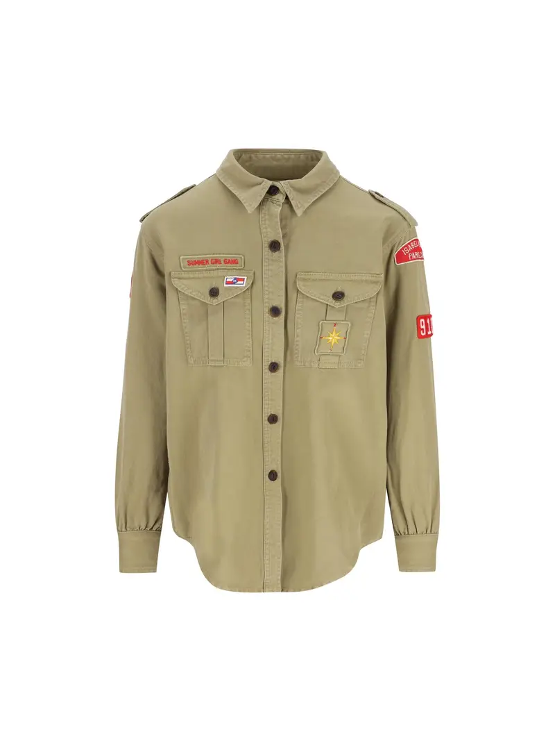 ISABEL MARANT Camicia Umberta VERDE